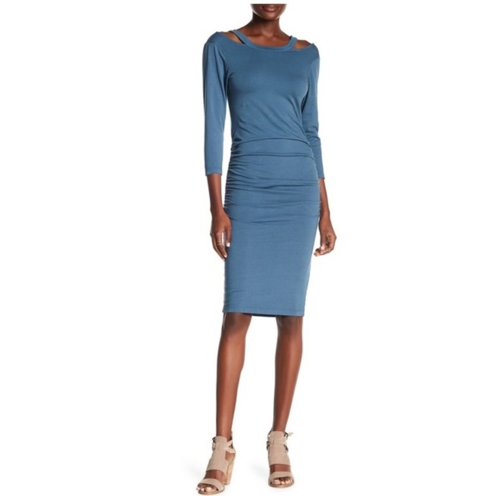 🎁 Michael Stars Strap Back Bodycon Dress